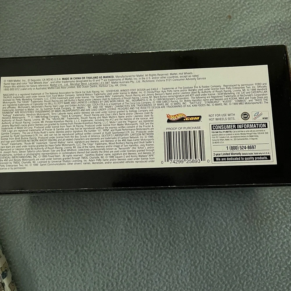 NASCAR Diecast 1/43 John Deere #97  , Black Chrome Deluxe Edition!  New in box! - Picture 6 of 6